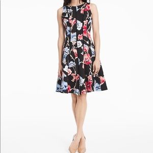 Sleeveless Fit and Flare Scuba Dress!